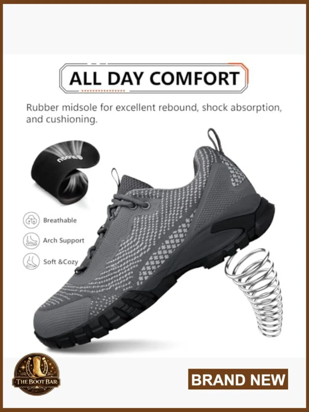 Women's Waterproof Hiking Shoes Lightweight Trail Trekking Outdoor